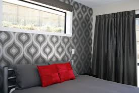 It is a particularly good idea for minimalist inspired spaces like this one by laura umansky interior design based in houston, texas. Not Bad Wallpaper Design For Bedroom Grey Wallpaper Master Bedroom Wallpaper Bedroom