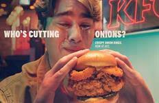KFC welcomes onion rings with tears of joy