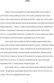 Melih Cevdet Anday Siirinde Zaman Yalcin Armagan Pdf Free Download