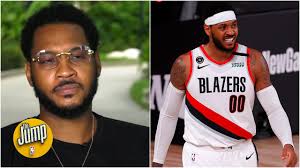 Anthony was the leading bench scorer in the game, taking a high volume of shots and scoring efficiently. Carmelo Anthony On Return To The Nba Blazers Playoff Push And Social Activism The Jump Youtube