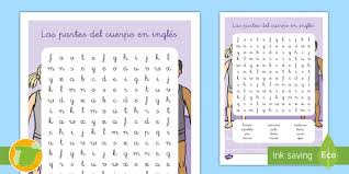Parts Of The Body Photos And English Vocabulary - Vocabulario Partes Del  Cuerpo Inglés