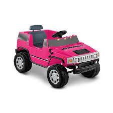 Hummer H2 6 Volt Battery Powered Ride On Pink Walmart Com Ride On Toys Hummer H2 Kids Ride On