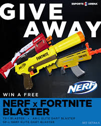Nerf fortnite ts blaster (tacatical shotgun)pump action dart blaster hey guys i had a lot of fun with these fortnite nerf gun! Esports Arena Giveaway Time With Our Series E Sponsor Nerf Enter For A Chance To Win 1 Of 3 Nerf X Fortnite Blasters Like Comment On This Post