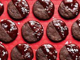 Dark Chocolate Sables Recipe Holiday Cookies Chocolate Holiday Cookie Recipes
