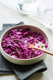 Red Cabbage Slaw The Blender Girl Recipe Red Cabbage Slaw Red Cabbage Red Cabbage Salad