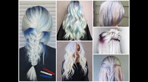 Blonde hair with brown highlights. Trendy Ice Blonde Balayage Hair Colors Ideas For Winter 2018 2019 Youtube