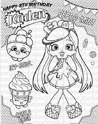 Comes with two exclusive shopkins: Peppamint