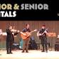 Junior and Senior Recitals