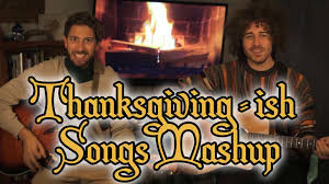 A remix made by taking two different songs, usually by 2 seperate artists, and combining 1. A Thanksgiving Mashup Featuring More Than A Dozen Songs About Food Home And Giving Thanks