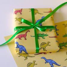 5 out of 5 stars. Dinosaur Wrapping Paper By Laura Crow Notonthehighstreet Com