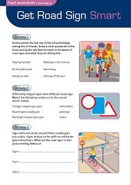 A Series Of Worksheets To Help Pupils Recognize Different Types Of Road Signs And Gain A Better Un International Literacy Day Literacy Day Children S Book Week