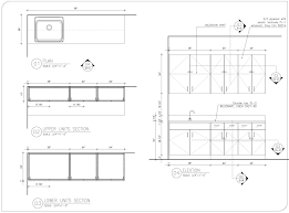 Millwork Draft I Will Drafting Your Kitchen Cabinets Plan By Autocad For 50 On Fiverr Com In 2021 Kitchen Cabinet Plans Dream Kitchen Cabinets Kitchen Drawing