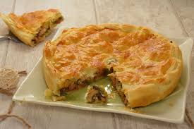 Tourte Au Poulet Champignons Et Poireaux Au Fil Du Thym Tourte Au Poulet Poireaux Poulet Poireaux