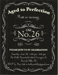 Birthday Invitation Card Template For Adults Matt S 26th Birthday Invitation Birthday Invitation Message 70th Birthday Invitations 60th Birthday Invitations