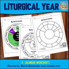 Liturgical Year Worksheets Teaching Resources Tpt