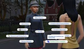 Jfade has a set of mods which can be used to control vampires' biting. New Gameplay With Vampires Confess To Be A Vampire And More The Sims Forums