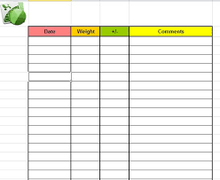 Printable Weight Loss Journal Weight Loss Journal