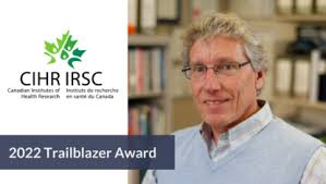 Dr. Mark Tremblay awarded 2022 Senior Career Researcher Trailblazer Award  from CIHR Institute of Population and Public Health