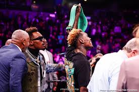 Jermell charlo profile, mma record, pro fights and amateur fights. Jermell Charlo Showing Off His Belts Boxing News 24