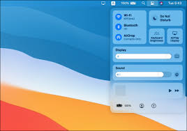 Coming in a software update to ios 15. How The New Control Center In Macos Big Sur Works