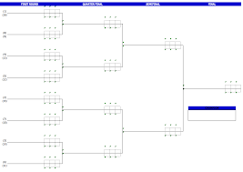 badminton tournament bracket template