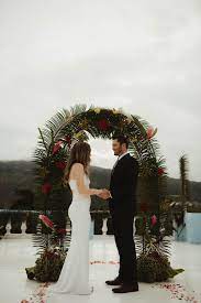 Shot The Most Beautiful And Intimate Elopement Atop A Mountain In The Dominican Republic Inexpensive Wedding Venues Simple Wedding Hairstyles Low Cost Wedding