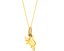 Gold Zodiac Pendant Taurus Ref No Ap126 1323 Apart