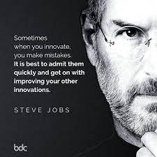 Quote Of The Day Sometimes When You Innovate You Make Mistakes It Is Best To Inspirational Quotes Motivation Some Motivational Quotes Inspirational Quotes