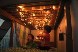 Fort With Fairy Lights Bunk Bed Fort Bed Fort Bunk Beds