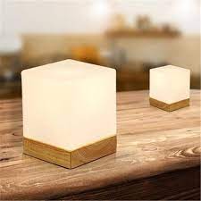 Stylish Small Bedside Touch Lamps For You 2019 Creative Ice Cube Small Table Lamp Bedroom Bedside Euro Small Table Lamp Small Desk Lamp Table Lamps For Bedroom