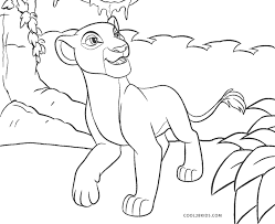 Here's a awesome coloring page of nala. Free Printable Lion King Coloring Pages For Kids