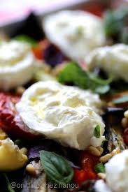Legumes D Ete Au Four Burrata Legumes D Ete Au Four Recettes De Cuisine Recette Legume