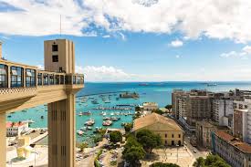 Croqui rápido do elevador lacerda. Vale Muito A Pena Curtir O Por Do Sol Na Baia De Todos Os Santos Que Fica Nas Proximidades Do Elevador Lacerda Bloghoteis Com