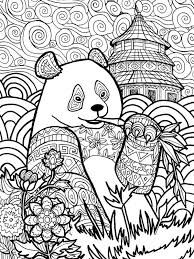 Schattige panda kleurplaat panda kleurplaat stockvector malyaka. Kleurplaat Panda Voor Volwassenen Leukekleurplaten Nl