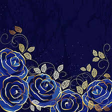 Dark Blue Flowers Background Blue Flowers Background Blue Flower Wallpaper Flower Background Images