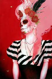 Sylvia Ji Sylvia Ji Art Day Of The Dead Art