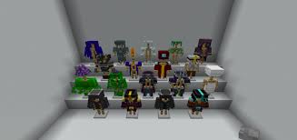 There is automatic compatibility with dungeons gear, and it is intended for you to use both mods together. Minecraft Dungeons Costumes Minecraft Pe Mods Addons
