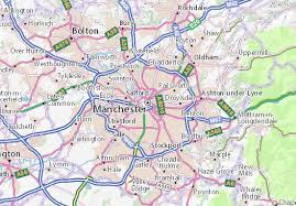 Einen schnellen überblick über die sehenswürdigkeiten in liverpool. Michelin Landkarte Manchester Stadtplan Manchester Viamichelin
