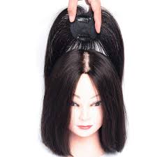 Thin hair often appears flat, limp and unable to hold any more or less voluminous style. Human Hair Toppers For Women Thin Crown Toupee Clip On Top Hairpiece With 2 Clips For Thinning Hair Hair Loss Cover Gray Hair 6 Natural Black Amazon In Beauty