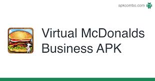 Mcdonald's food category, and the app developer affiliated with mcdonald's . Virtual Mcdonalds Business Apk 1 0 0 Aplicacion Android Descargar