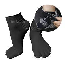 6 Pairs Lot Mens Black Lightweight Inner Lining Trekking Hiking Toe Sock Liners Mens Outfits Toe Socks Socks