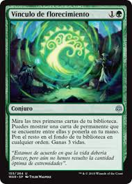 Vinculo De Florecimiento Bond Of Flourishing War Of The Spark War 155 Scryfall Magic The Gathering Search