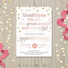 Twinkle Twinkle Little Star Starry Birthday Poem Invitation Etsy Twinkle Twinkle Little Star Birthday Poems Twinkle Twinkle