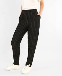 Achetez en toute confiance et sécurité sur ebay! Pantalon A Rayures Noir 140507899c69 Pimkie