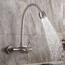 wall mount stainless steel dual
