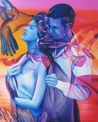 Resultado de imagen para OLEO PAREJA DE CAMPESINOS
