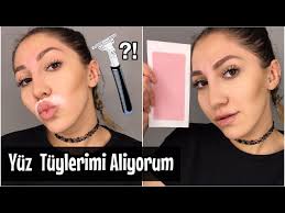 Yuz Tuylerimi Aliyorum En Pratik Ve Hesapli Yontem Evde Kas Biyik Vb Almak Youtube