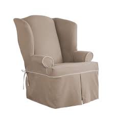 Wingback Sofa Schonbezug Stuhl Hussen T Kissen Schonbezug Geflugelten Sessel Duckt Gelben Stuhl Sessel Schonbez Slipcovers For Chairs Slipcovers Wingback Chair