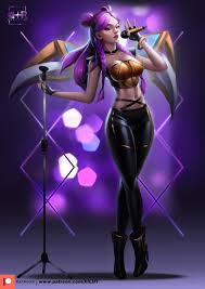 Kda Kaisa Xili Fish On Artstation At Https Www Artstation Com Artwork Jl9qjm League Of Legends Lol Lol League Of Legends