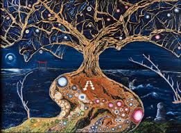 El Arbol de los Deseos ｜Litografía en lienzo de máxima calidad